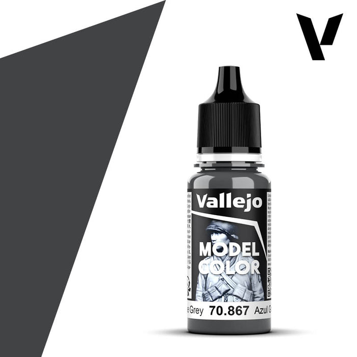 Model Color #180 - Dark Blue Grey 18ml Matt Acrylic Paint