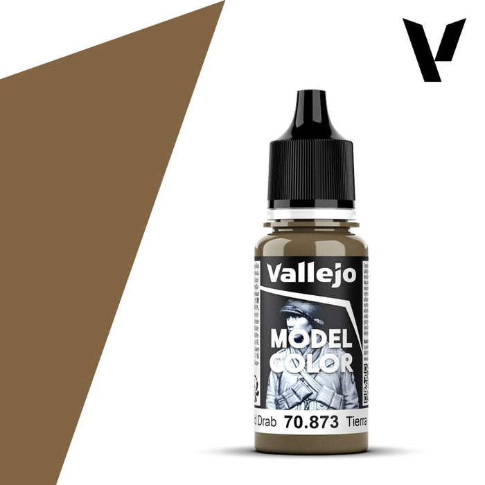 Model Color #142 - US Field Drab 18ml Matt Acrylic Paint