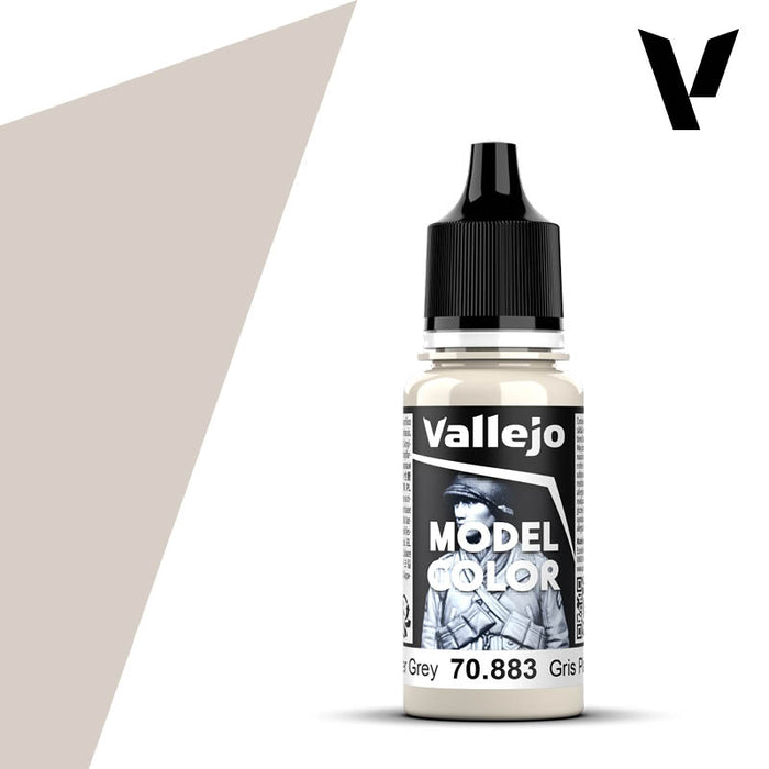 Model Color #166 - Silver Grey 18ml Matt Acrylic Paint