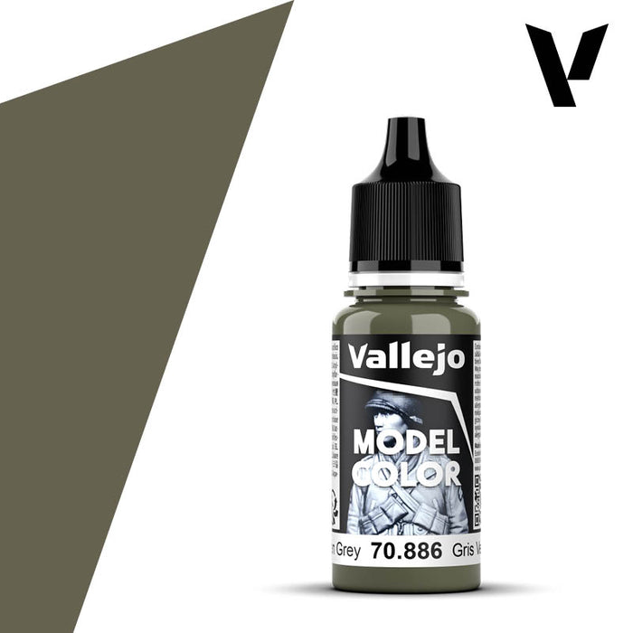 Model Color #098 - Green Grey 18ml Matt Acrylic Paint