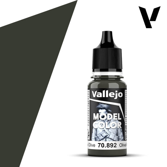 Model Color #105 - US Dark Green 18ml Matt Acrylic Paint