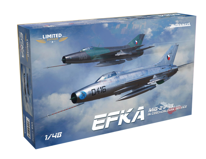 1/48 EFKA MiG-21F-13 In Czechoslovak Service Model Kit