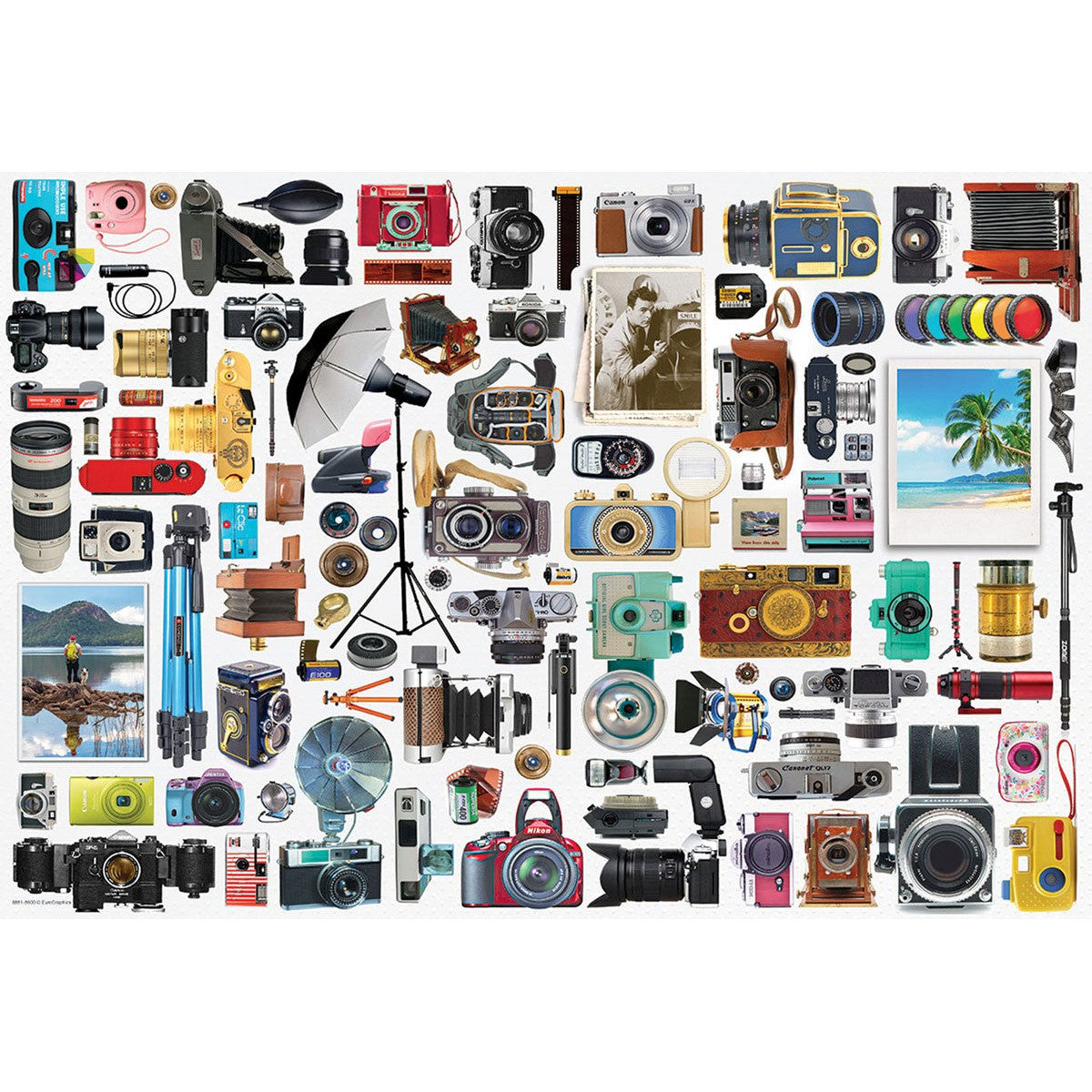 550pc Classic Camera in Tin Canister