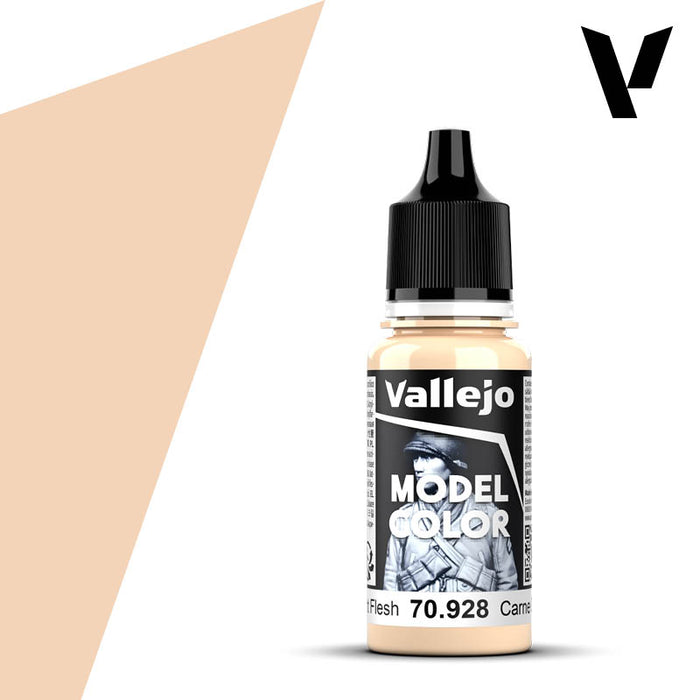 Model Color #005 - Light Flesh 18ml Matt Acrylic Paint