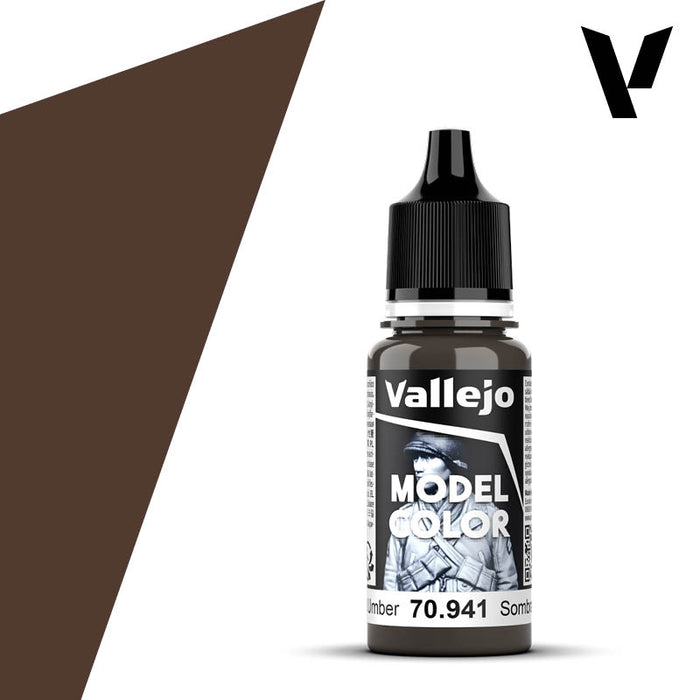 Model Color #118 - Burnt Umber 18ml Matt Acrylic Paint