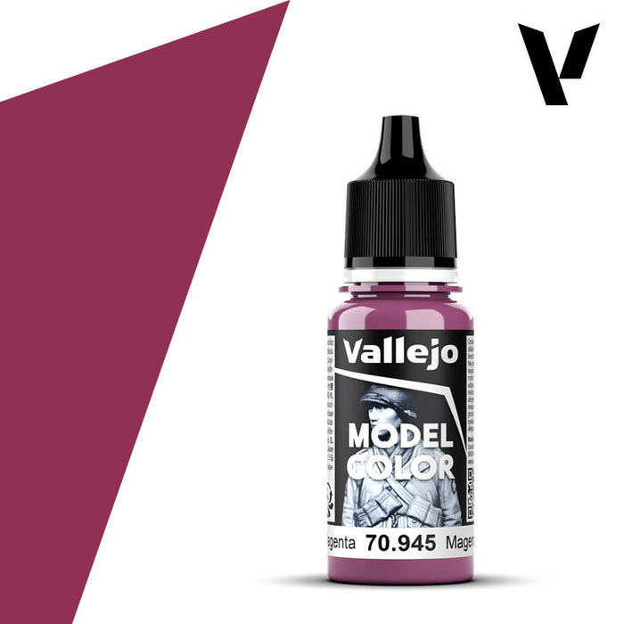 Model Color #044 - Magenta 18ml Matt Acrylic Paint