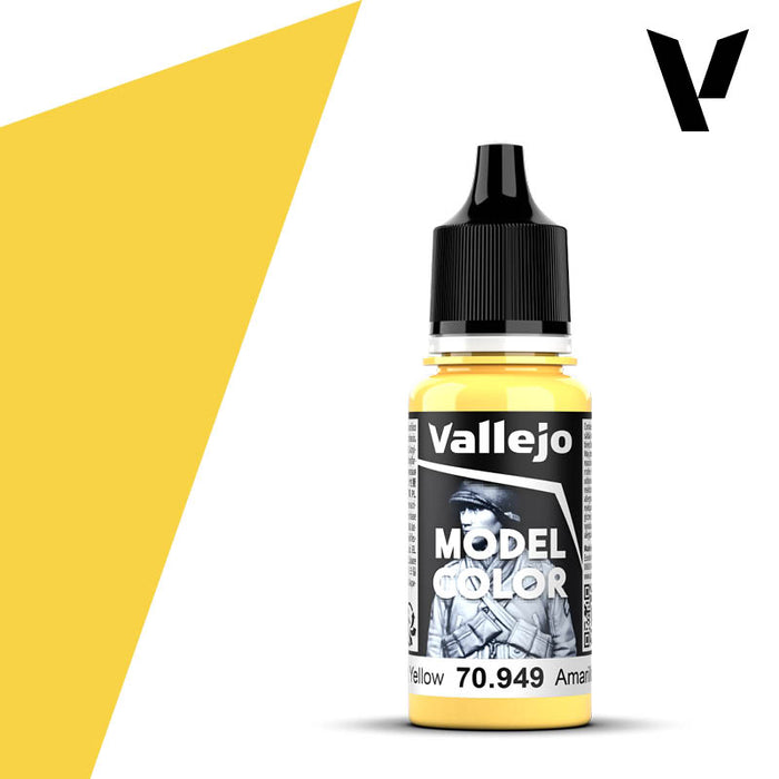 Model Color #024 - Light Yellow 18ml Matt Acrylic Paint