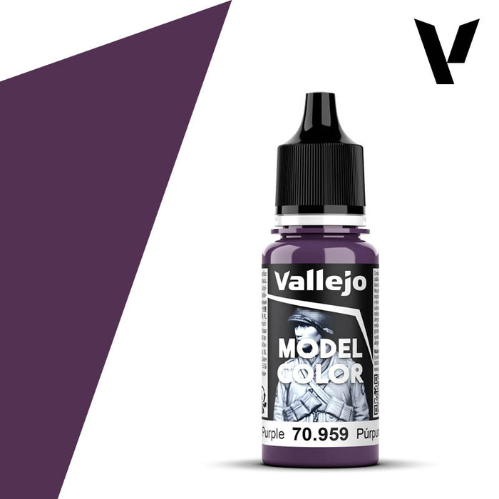 Model Color #047 - Purple 18ml Matt Acrylic Paint