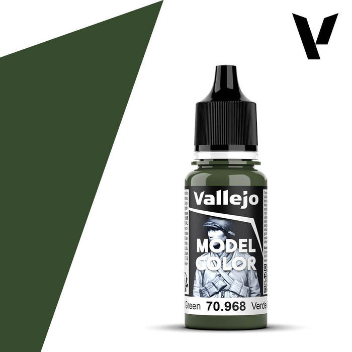 Model Color #088 - Flat Green 18ml Matt Acrylic Paint