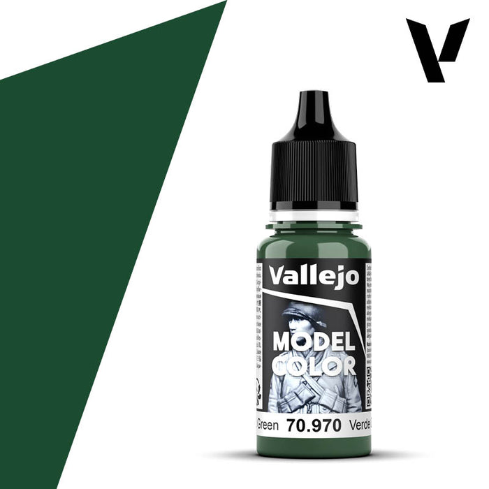 Model Color #079 - Deep Green 18ml Matt Acrylic Paint