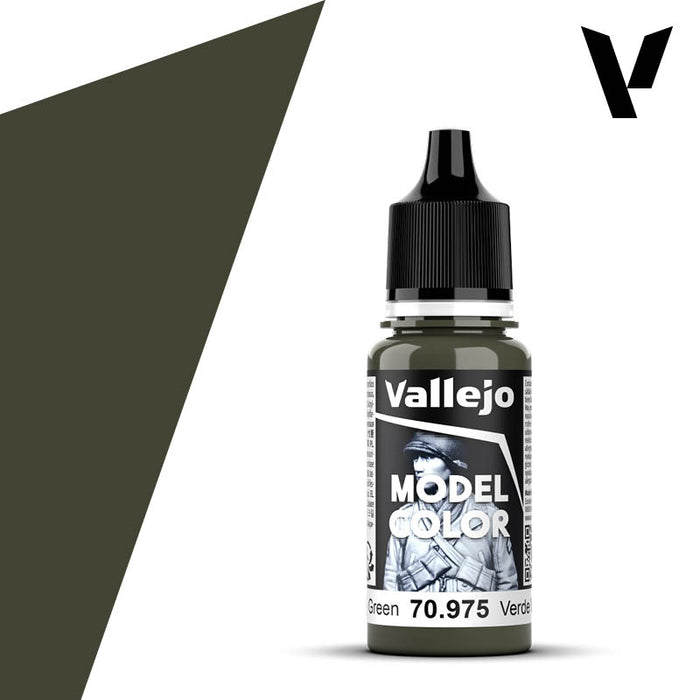 Model Color #096 - Military Green 18ml Matt Acrylic Paint
