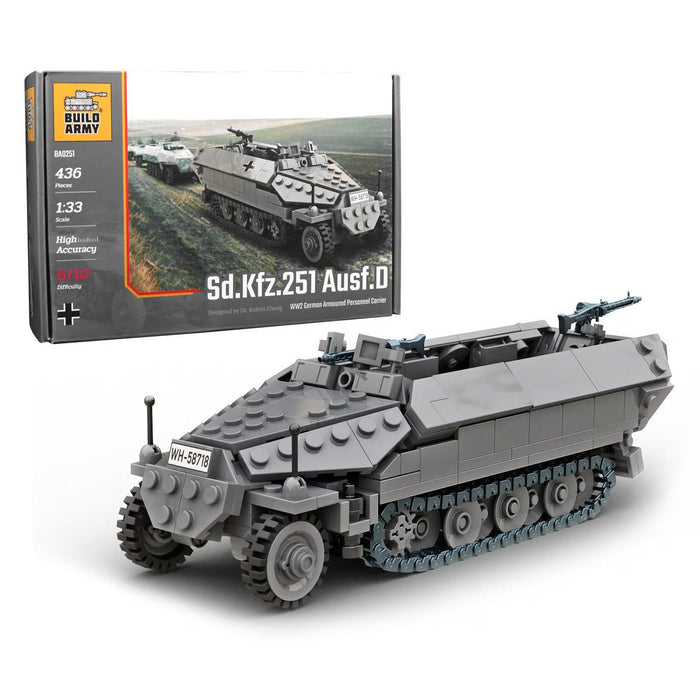 Sd.Kfz. 251 Ausf.D WWII German Armoured Personnel Carrier