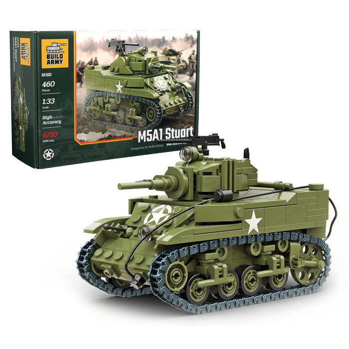 M5A1 Stuart WWII American Light Tank