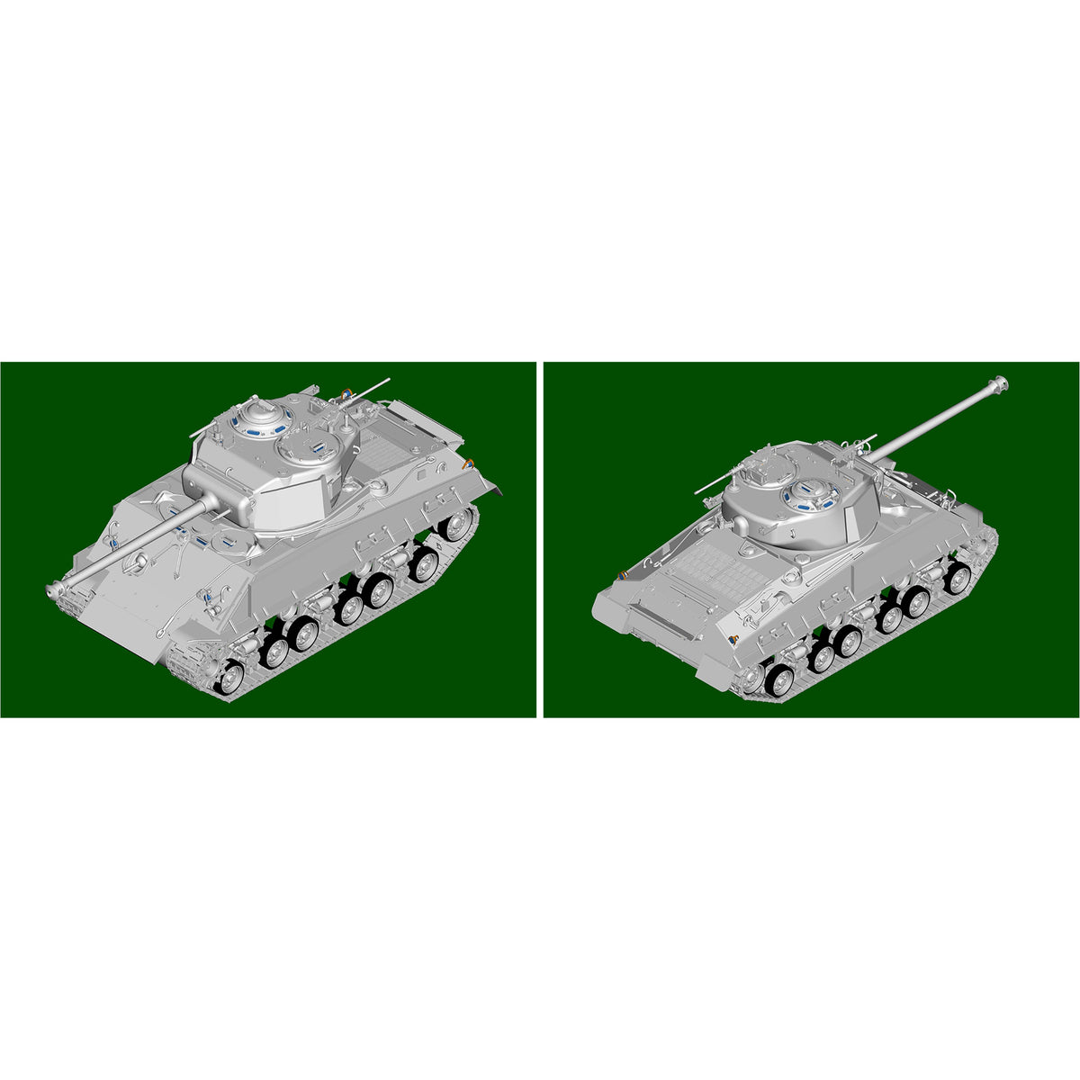 1/16 M4A3E8 Thunder VII Medium Tank