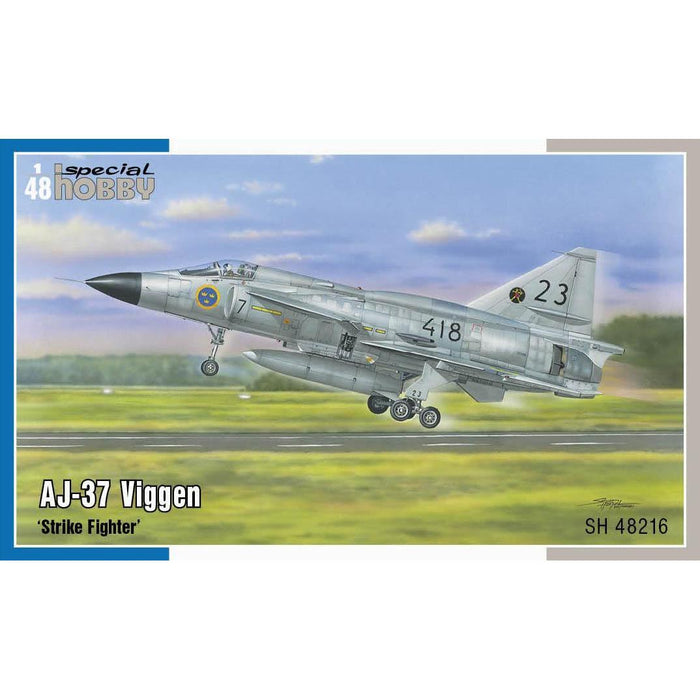 1/48 Saab AJ-37 Viggen (Strike Fighter)