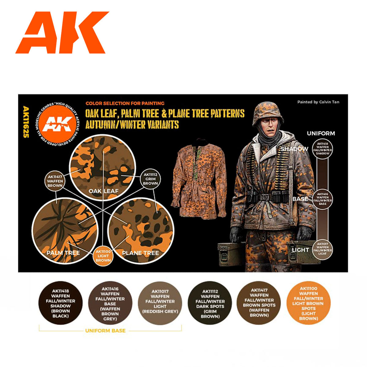 Figure Series: Oak Leaf Autumn-Winter Acrylic Paint Set 3rd Generation