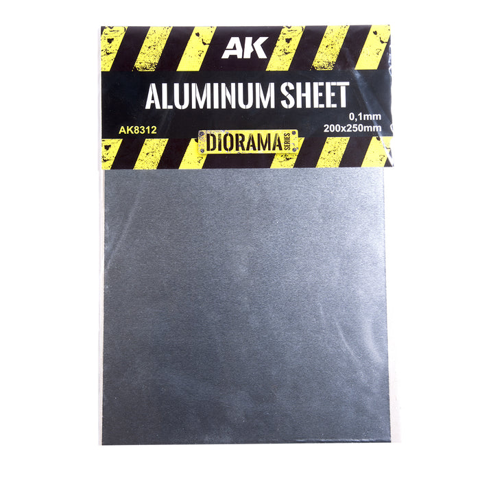 Aluminium Sheet 100μm 200 x 250mm