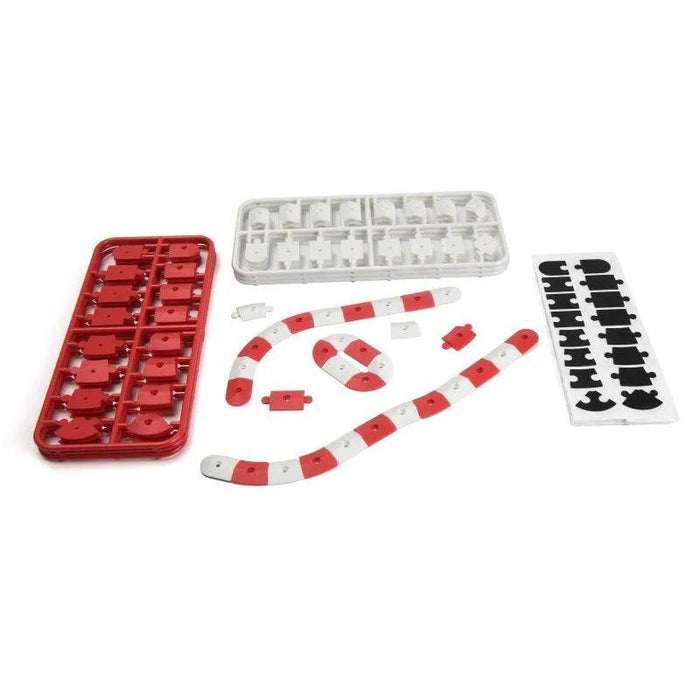 Nano-TTR Curb Set - Red and White