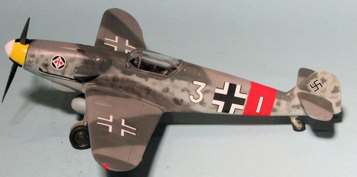 1/48 Messerschmitt Bf-109 G-6 Plastic Model Kit