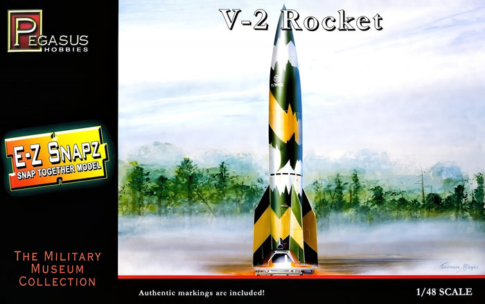 1/48 V-2 Rocket Plastic Model Kit