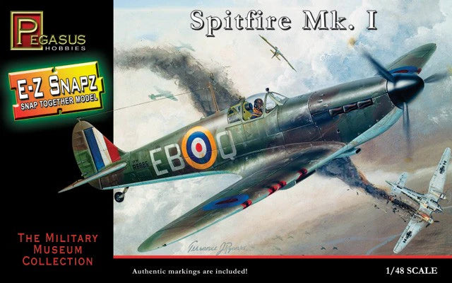 1/48 Spitfire Mk. I Plastic Model Kit