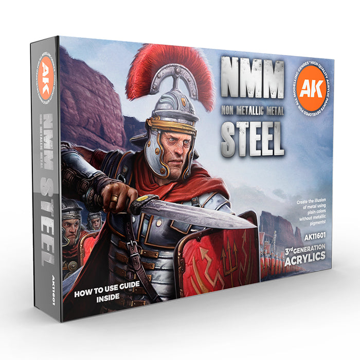 Non Metallic Metal: Steel Acrylic Paint Set 3rd Generation