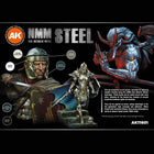 Non Metallic Metal: Steel Acrylic Paint Set 3rd Generation