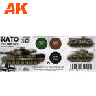 AFV Series: Nato Colors Acrylic Paint Set 3rd Generation