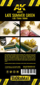 Dioramas: Late Summer Green Shrubberies