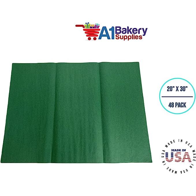 59185G HOLIDAY GREEN TISSUE PAPER 20 SHEETS 20 X 30