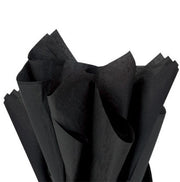 59185J BLACK TISSUE PAPER 20 SHEETS 20 X 30