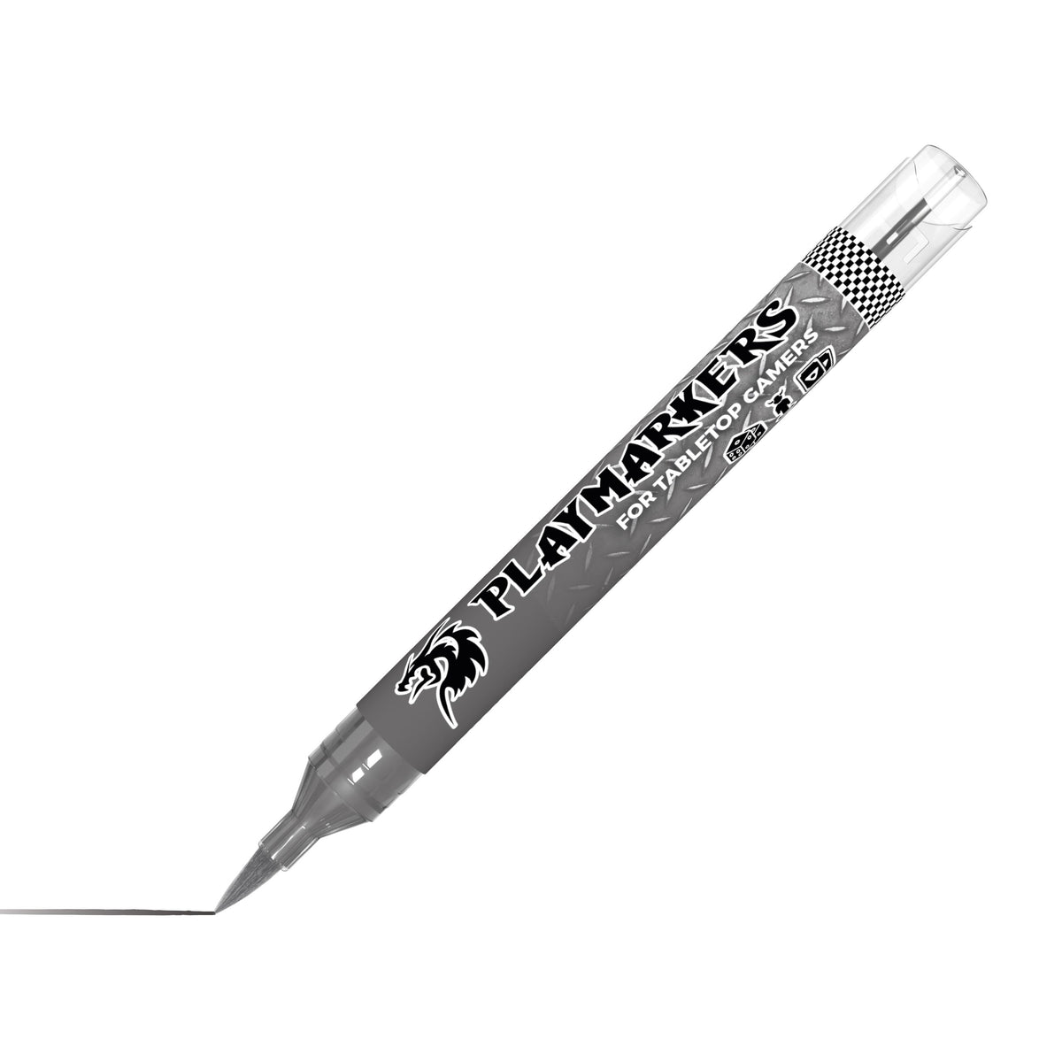 Playmarkers: Gun Metal - Acrylic Paint Marker