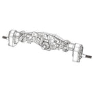 Right Rear Axle Assembly