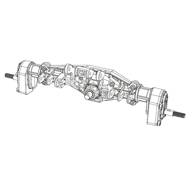 Right Rear Axle Assembly