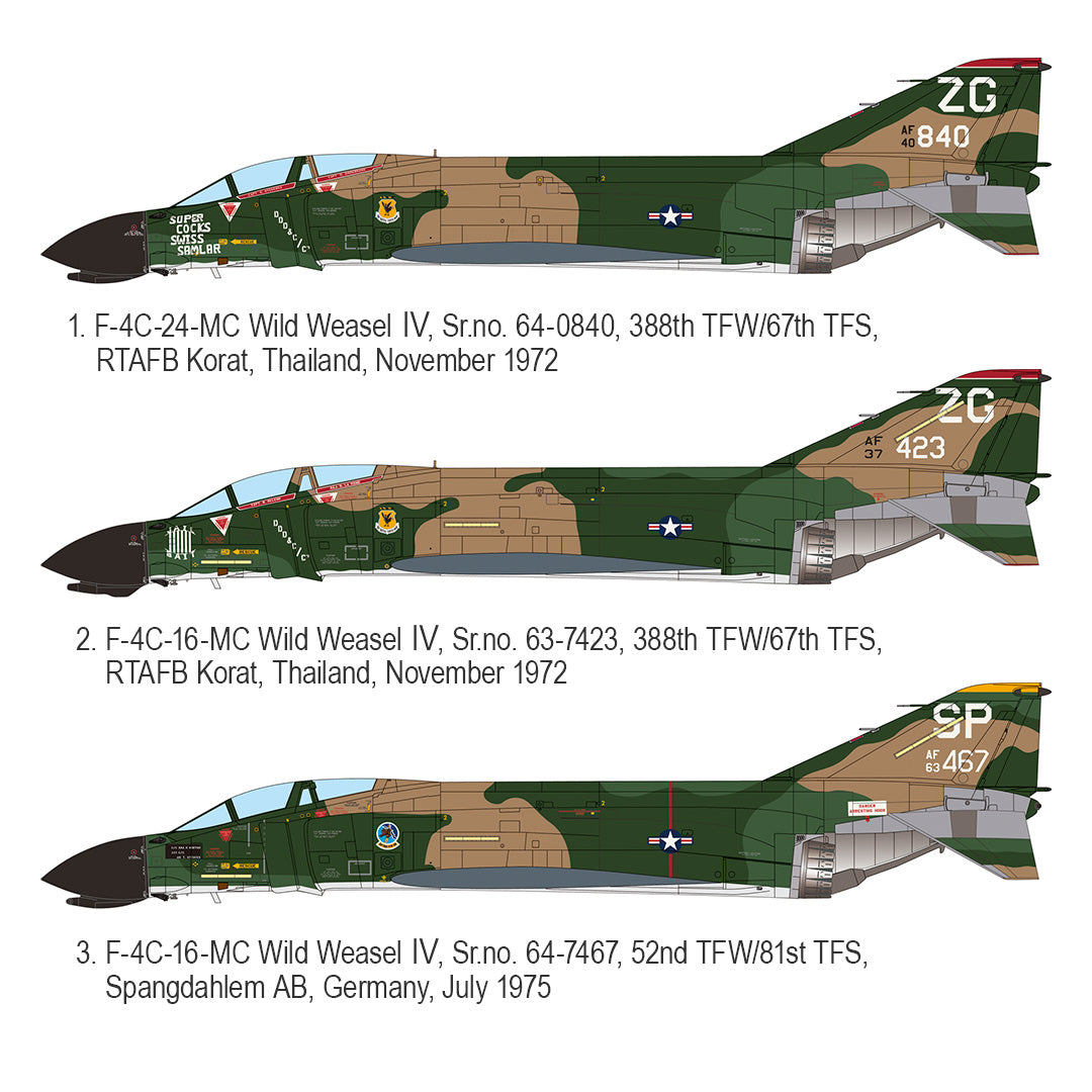 1/48 F-4C Phantom II Wild Weasel IV