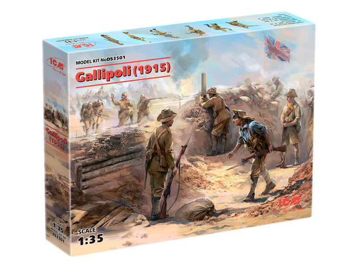 1/35 Gallipoli (1915) Aus Decals Diorama Set