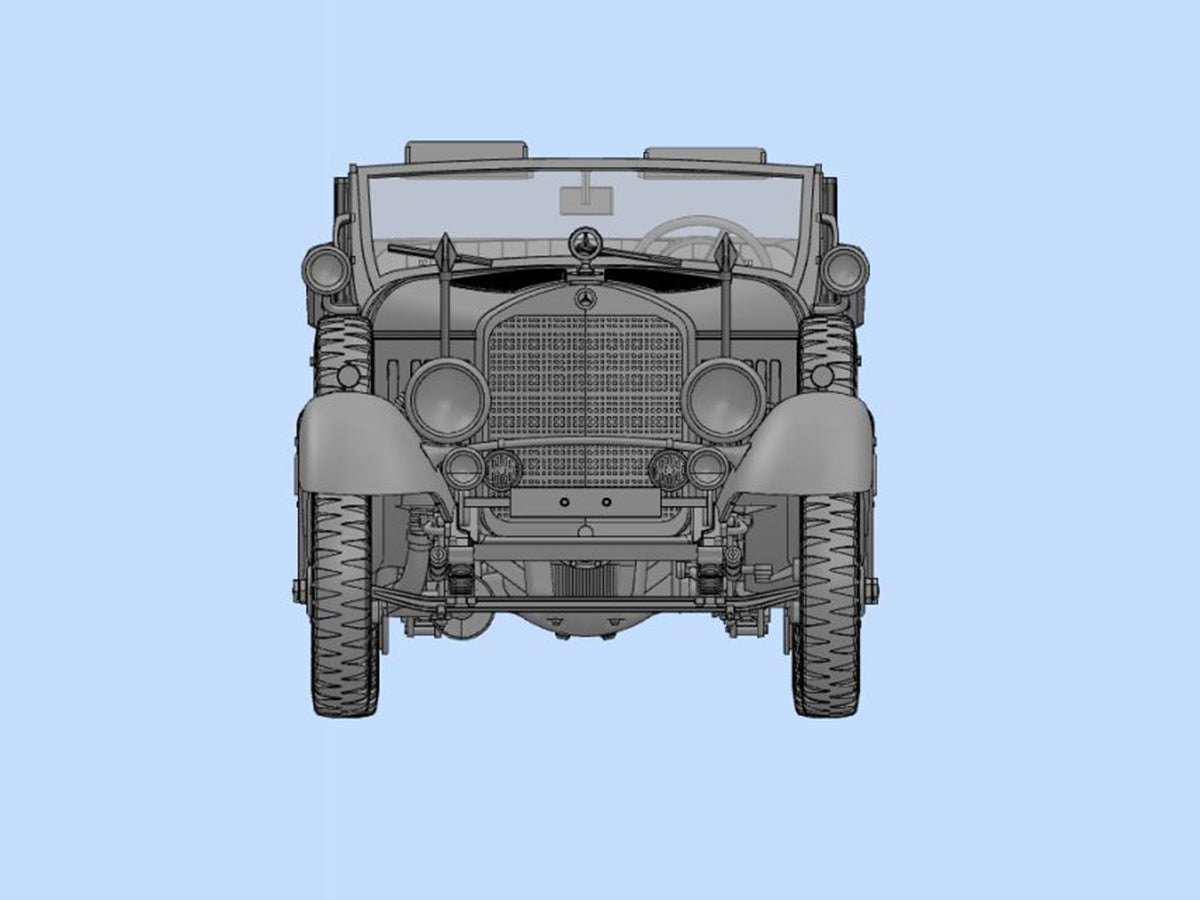 1/35 G4 (1939 Production) German Car with Passengers (4 Figures)