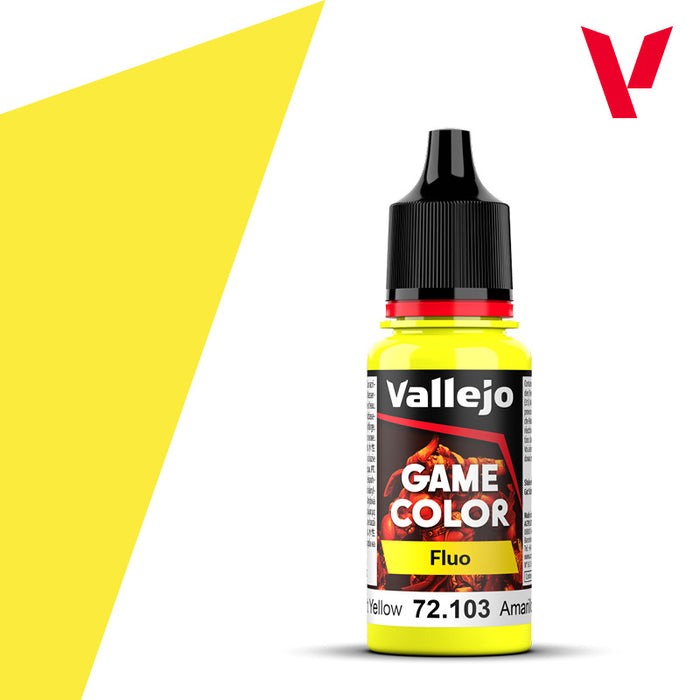 Game Color - Fluorescent Yellow 18ml