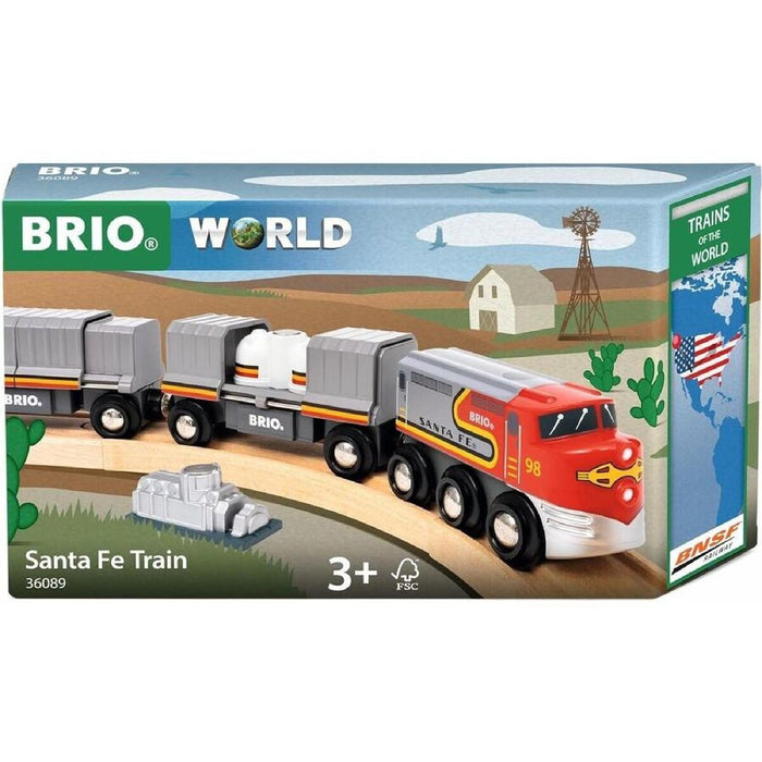 5pc Santa Fe Train (Trains of the World)