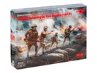 1/35 British Infantry in Gas Masks (1917) (4 Figures)