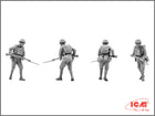 1/35 British Infantry in Gas Masks (1917) (4 Figures)
