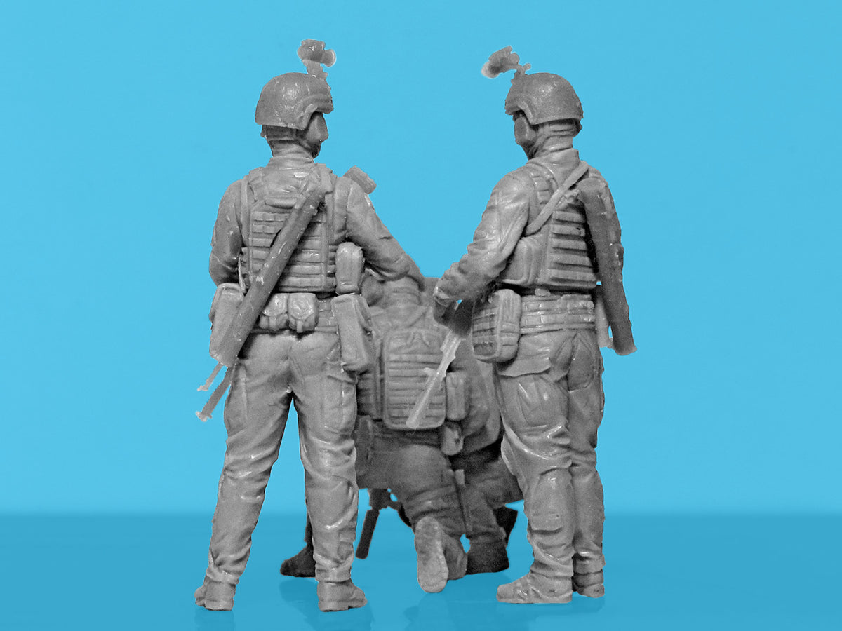 1/35 'Quietly Came, Quietly Went' Special Operation Forces of Ukraine 4 Figures
