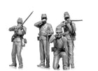 1/35 American Civil War Union Infantry. Set #1