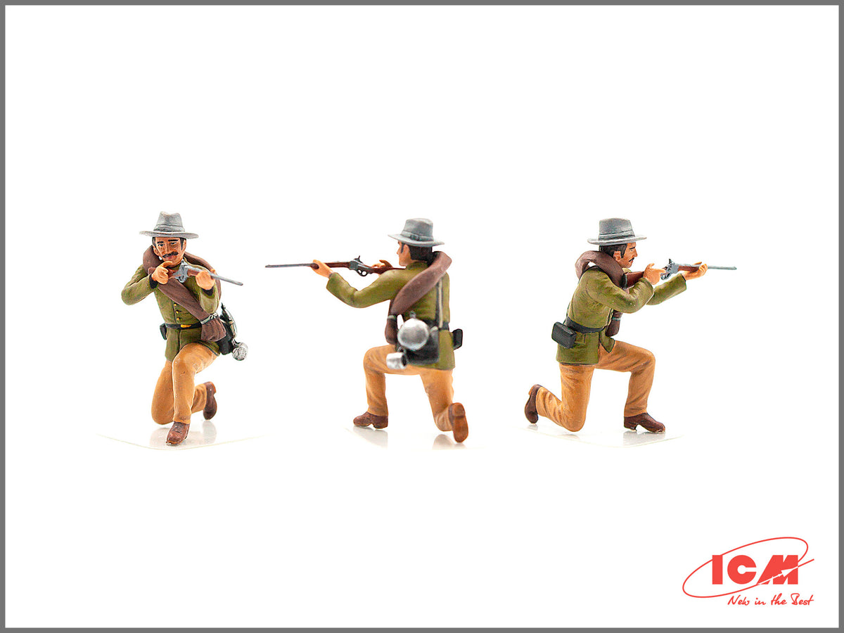 1/35 American Civil War Confederate Infantry. Set #1