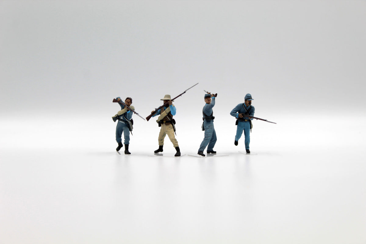 1/35 American Civil War Confederate Infantry. Set #2
