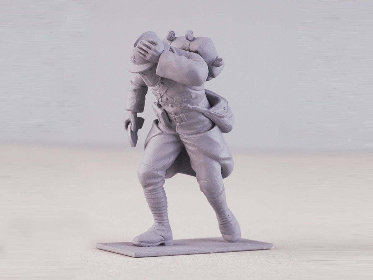 1/35 French Infantry in Gas Masks (1918) (4 Figures)