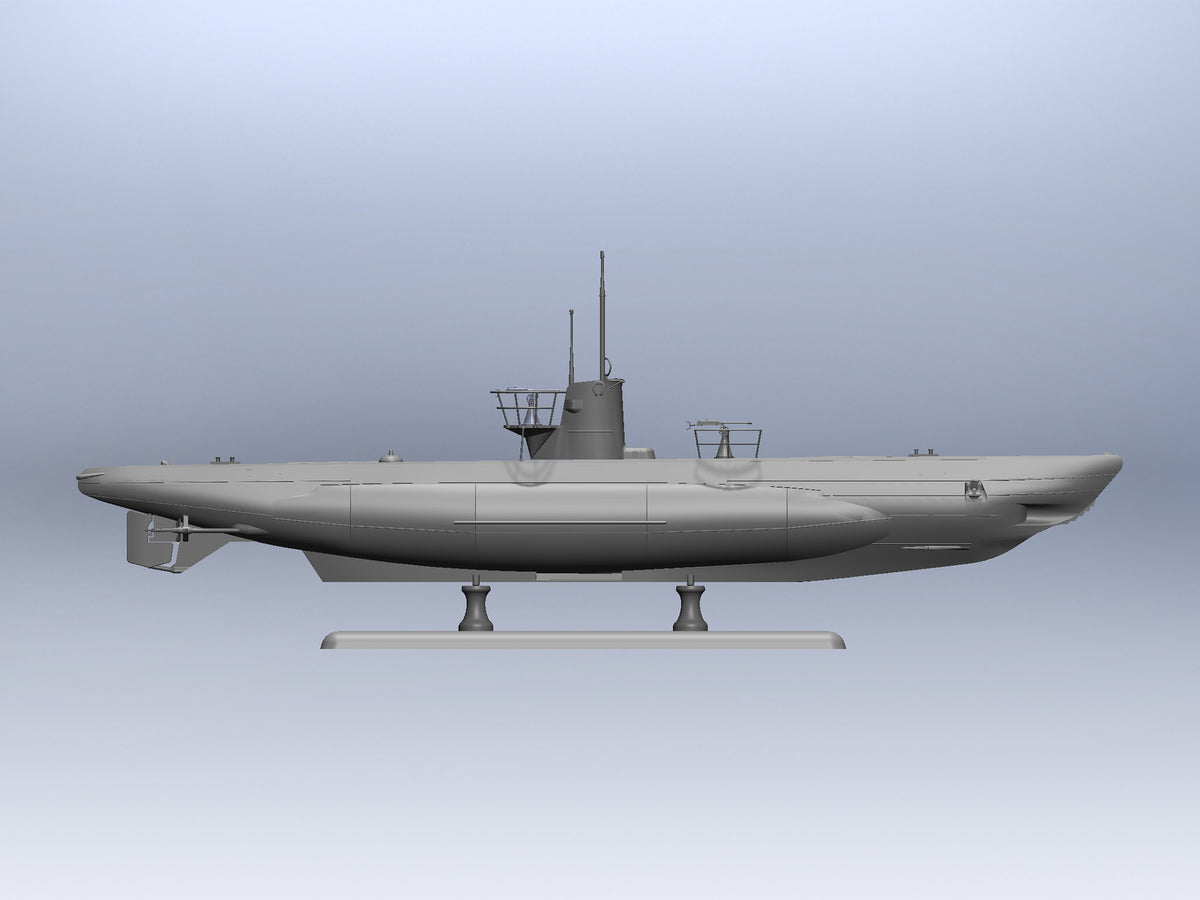 1/144 U-Boat Type IIB (1943) German Submarine