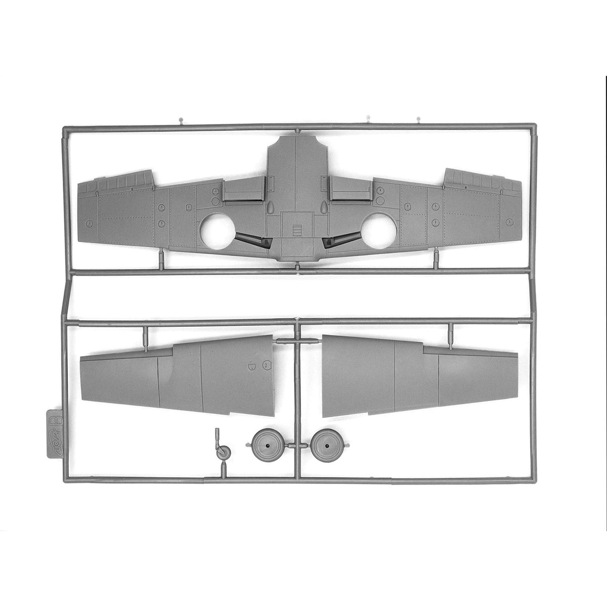 1/48 Messerschmitt Bf 109F-4Z/Trop WWII German Fighter