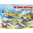 1/48 Messerschmitt Bf 109F-4Z/Trop WWII German Fighter