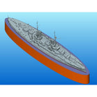 1/700 'Kronprinz' (full hull & waterline) WWI German Battleship